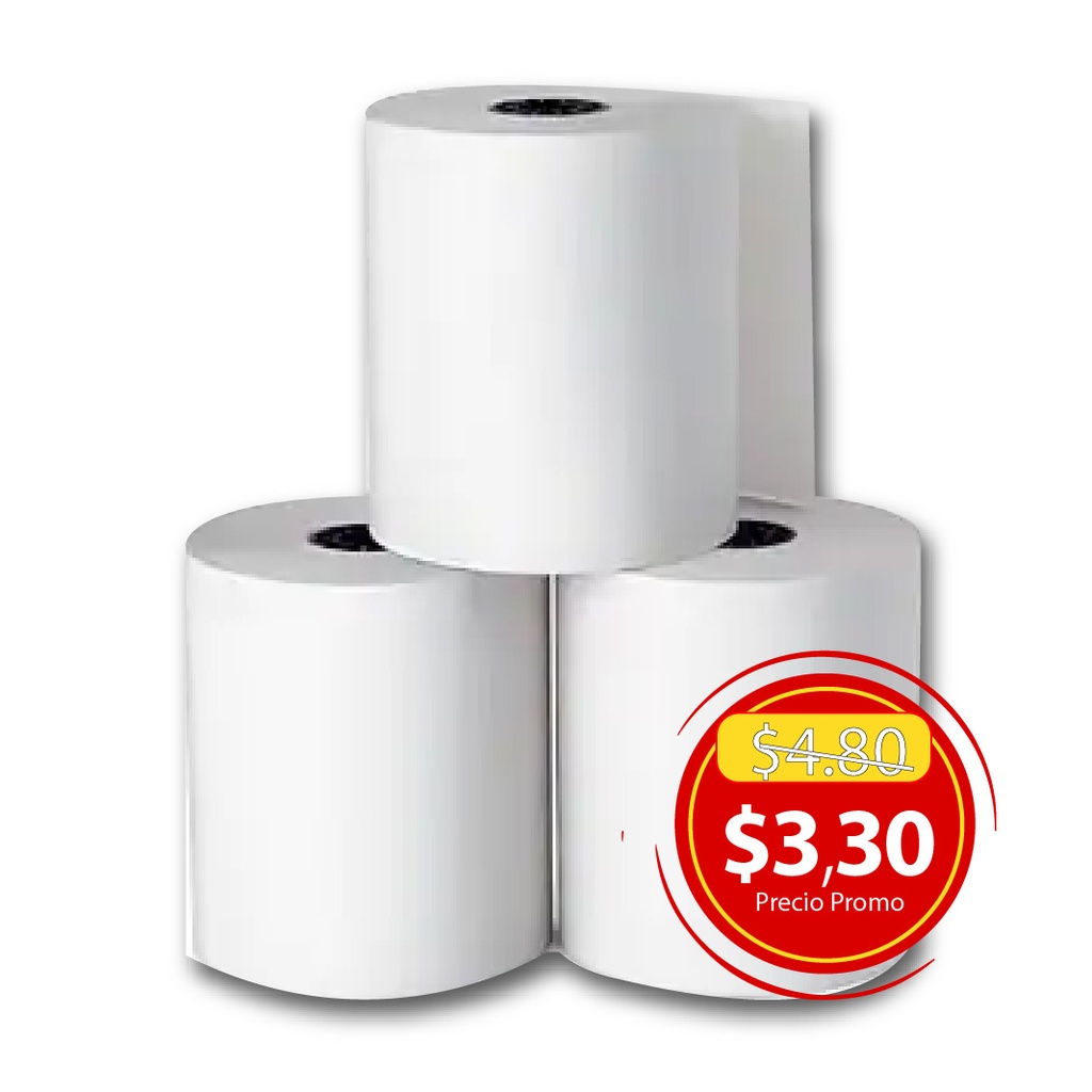 Papel térmico para impresora (79mmx60m)